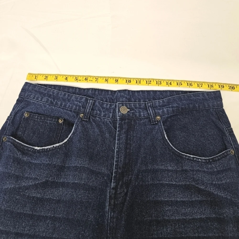 Young & Reckless Dip Dye Jeans In Blue Size 36 NWT
